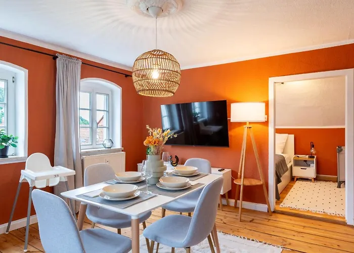 Moderne Mit Festungsblick Im Zentrum 쾨닉슈타인 안 데어 엘베